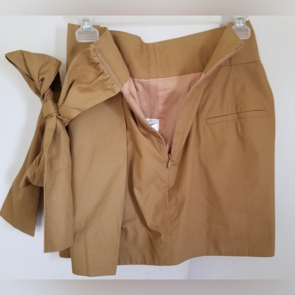 J.CREW COTTON POPLIN TIE HIGH WAISTED SHORTS • SIZE 10 - Picture 5 of 10